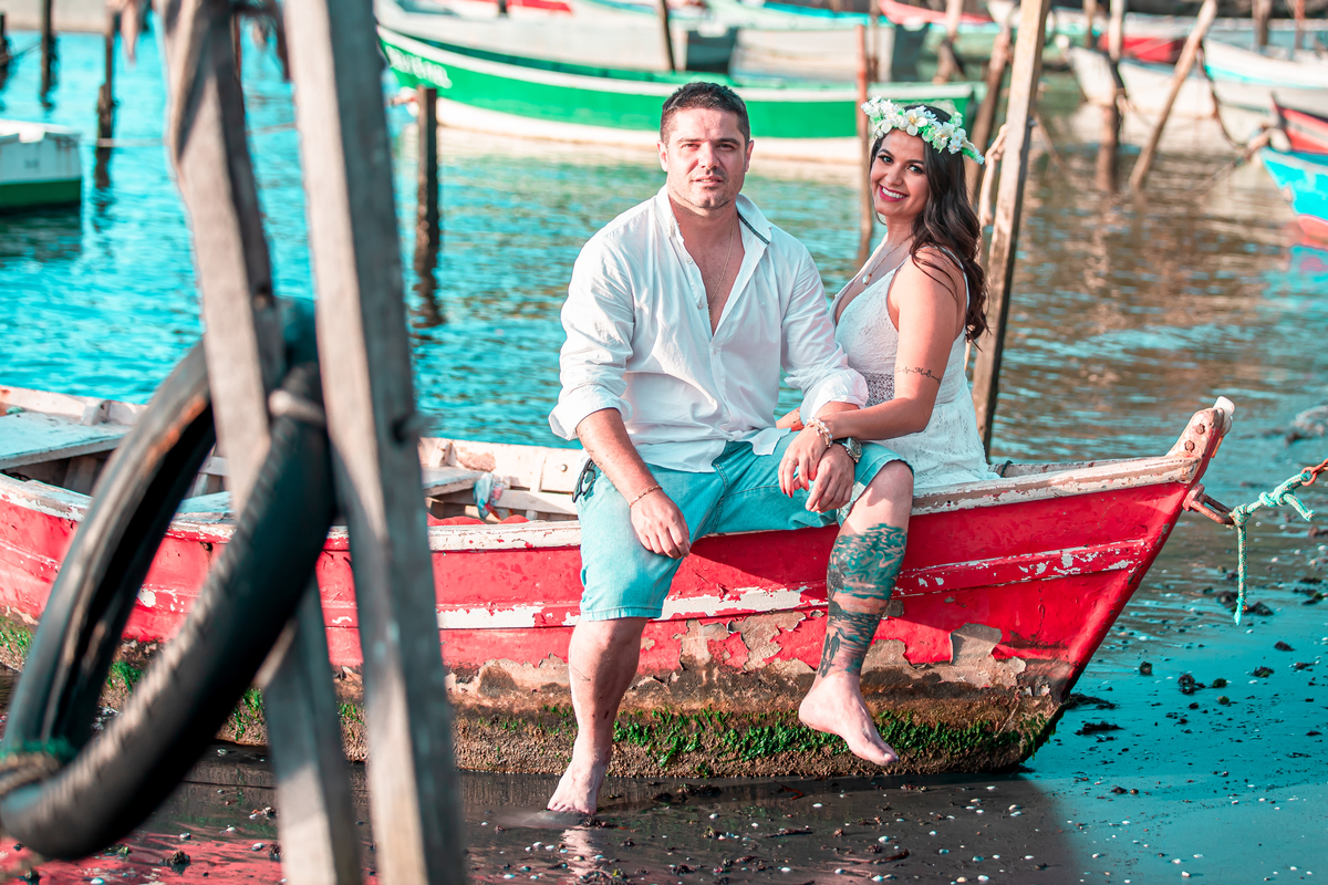 Ensaio fotográfico na Ilha do Frade,  em Vitória,  feita pelo Studio JAMC.