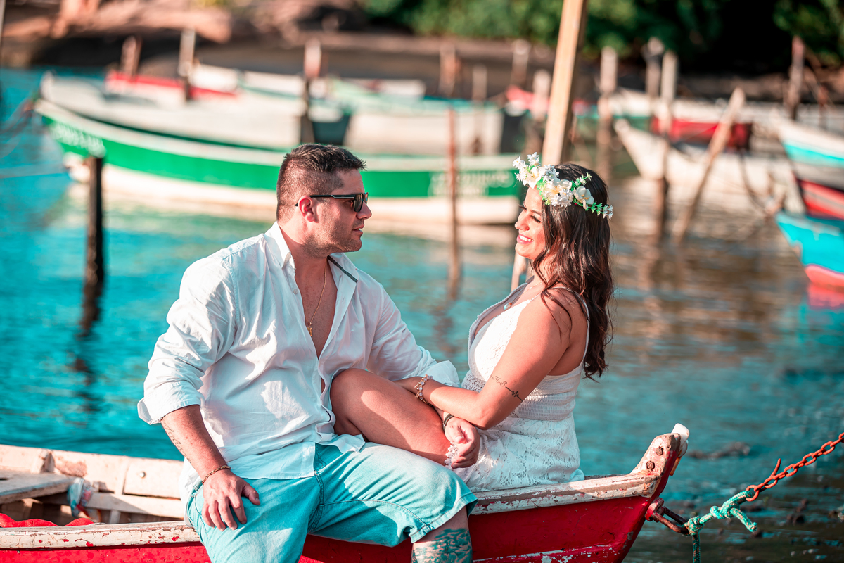 Ensaio fotográfico na Ilha do Frade,  em Vitória,  feita pelo Studio JAMC.