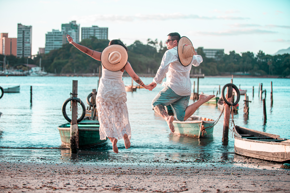 Ensaio fotográfico na Ilha do Frade,  em Vitória,  feita pelo Studio JAMC.