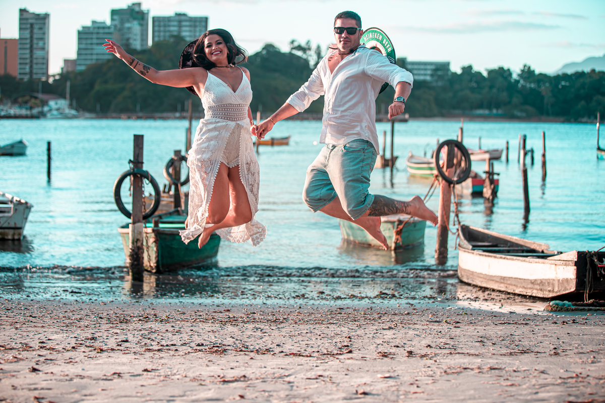 Ensaio fotográfico na Ilha do Frade,  em Vitória,  feita pelo Studio JAMC.