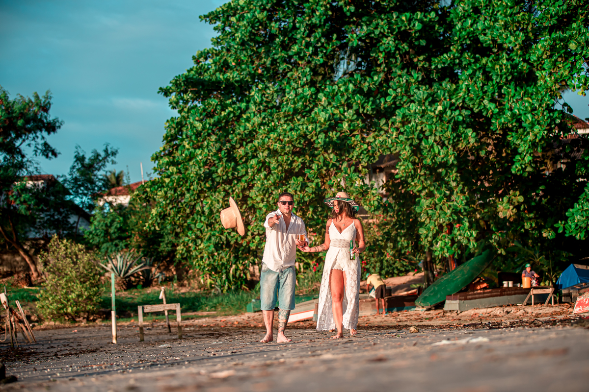 Ensaio fotográfico na Ilha do Frade,  em Vitória,  feita pelo Studio JAMC.