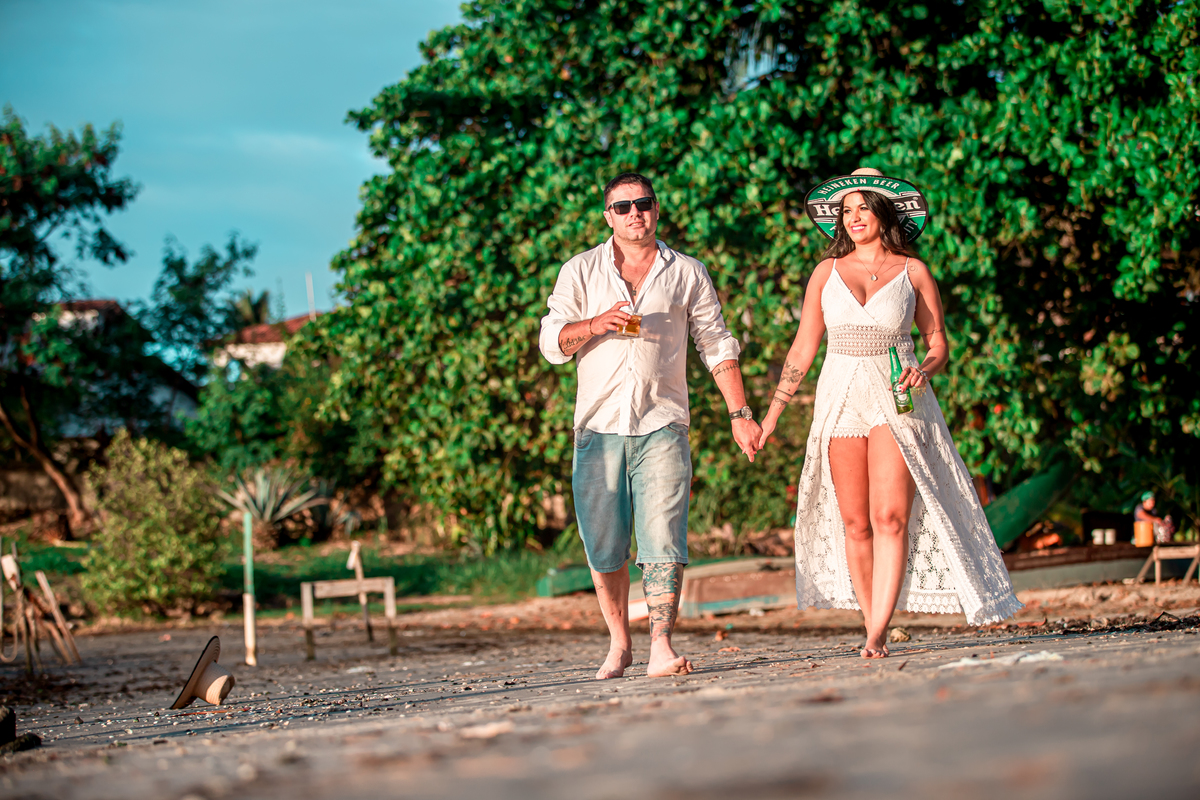 Ensaio fotográfico na Ilha do Frade,  em Vitória,  feita pelo Studio JAMC.