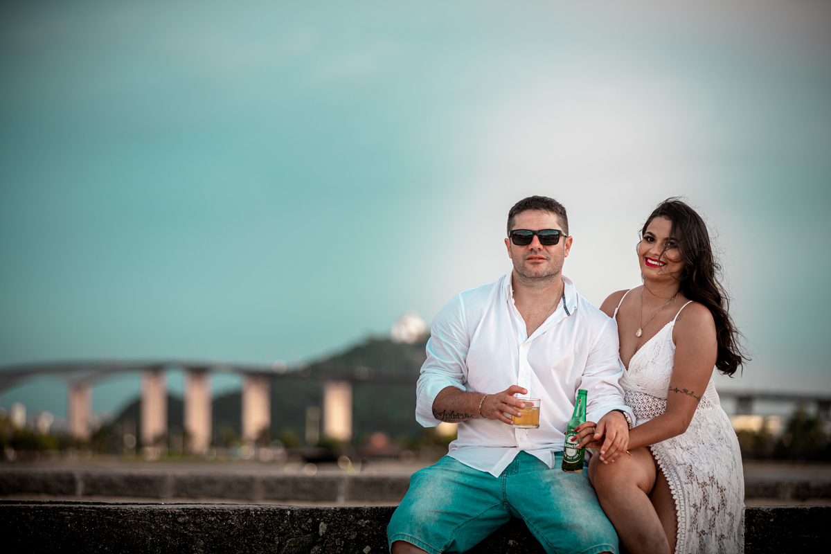 Ensaio fotográfico na Ilha do Frade,  em Vitória,  feita pelo Studio JAMC.