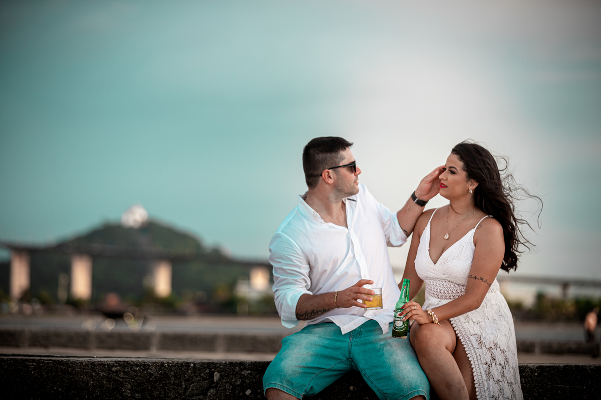 Ensaio fotográfico na Ilha do Frade,  em Vitória,  feita pelo Studio JAMC.
