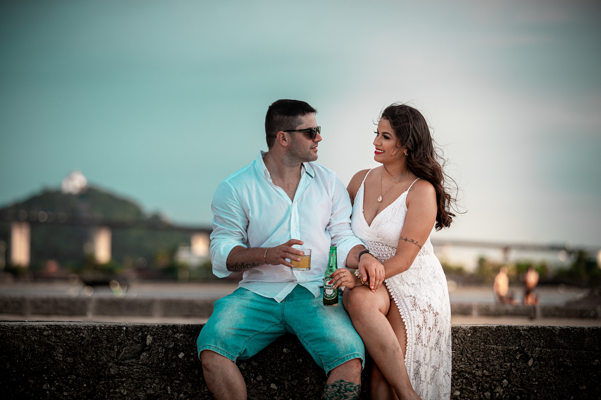 Ensaio fotográfico na Ilha do Frade,  em Vitória,  feita pelo Studio JAMC.