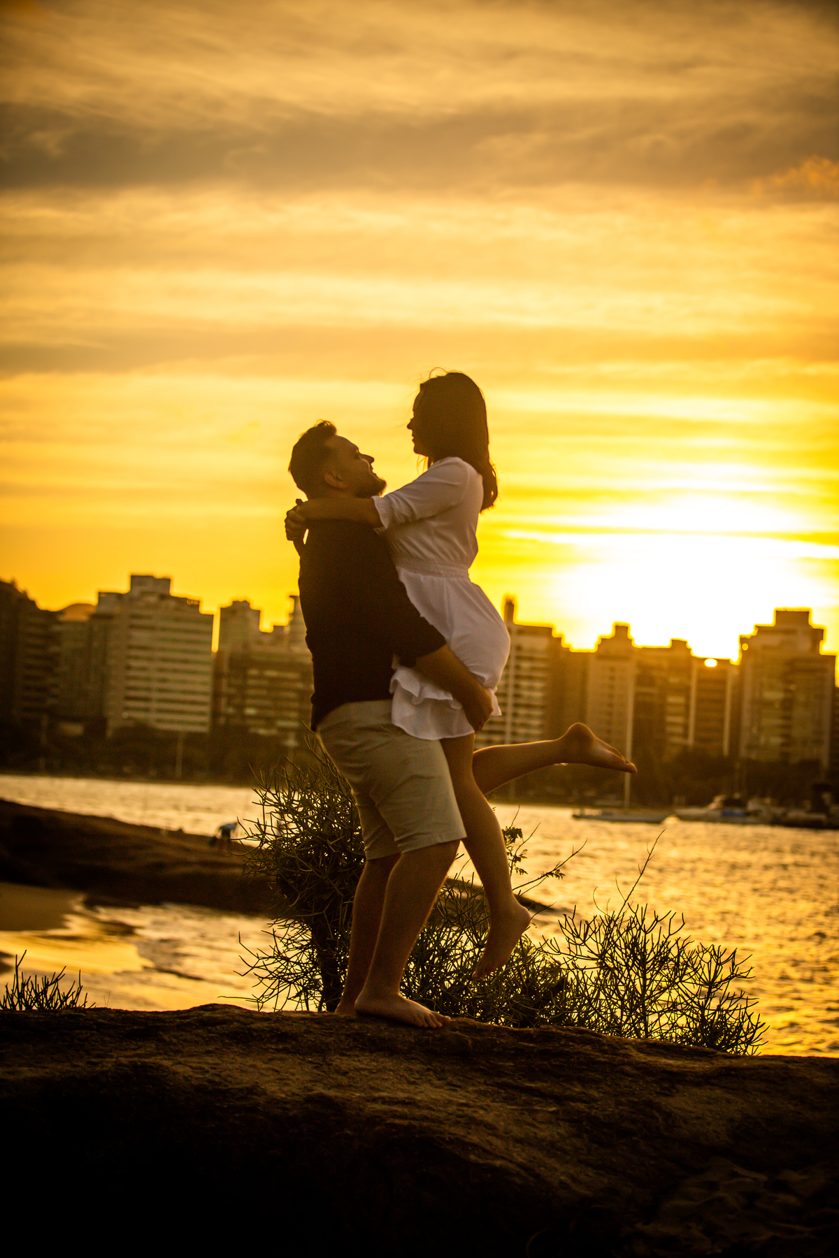Ensaio fotográfico na Ilha do Frade,  em Vitória,  feita pelo Studio JAMC.