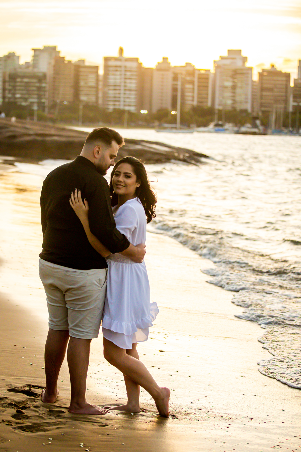 Ensaio fotográfico na Ilha do Frade,  em Vitória,  feita pelo Studio JAMC.
