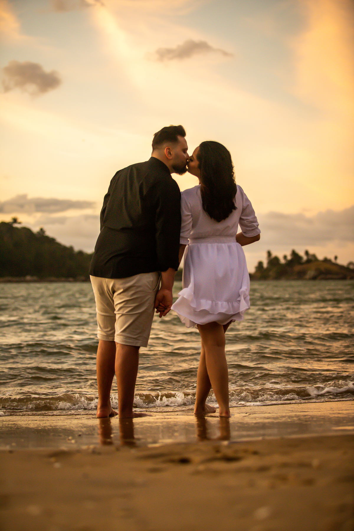 Ensaio fotográfico na Ilha do Frade,  em Vitória,  feita pelo Studio JAMC.