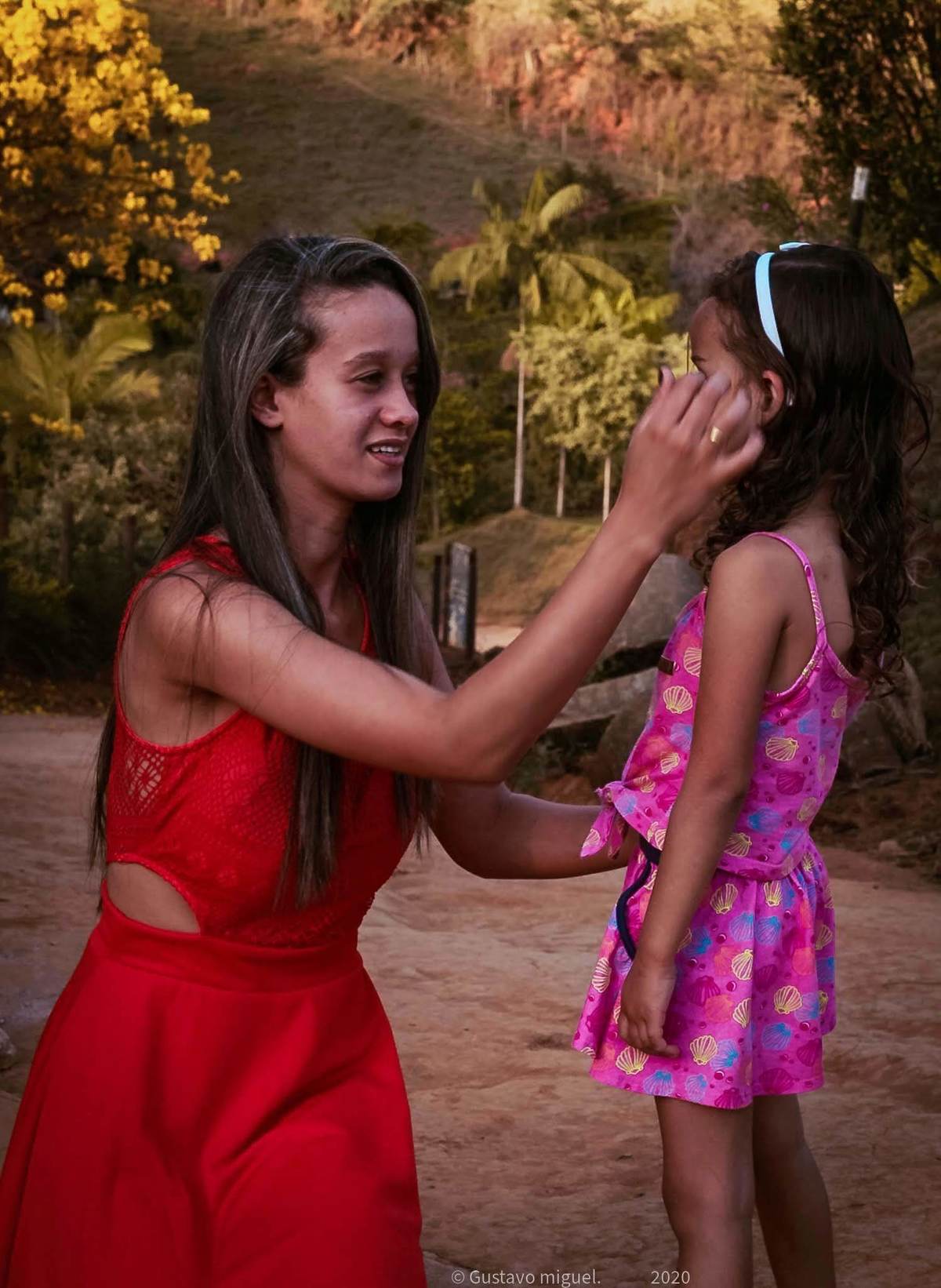 Ensaio fotográfico de mãe e filha cachoeirão de simonésia 