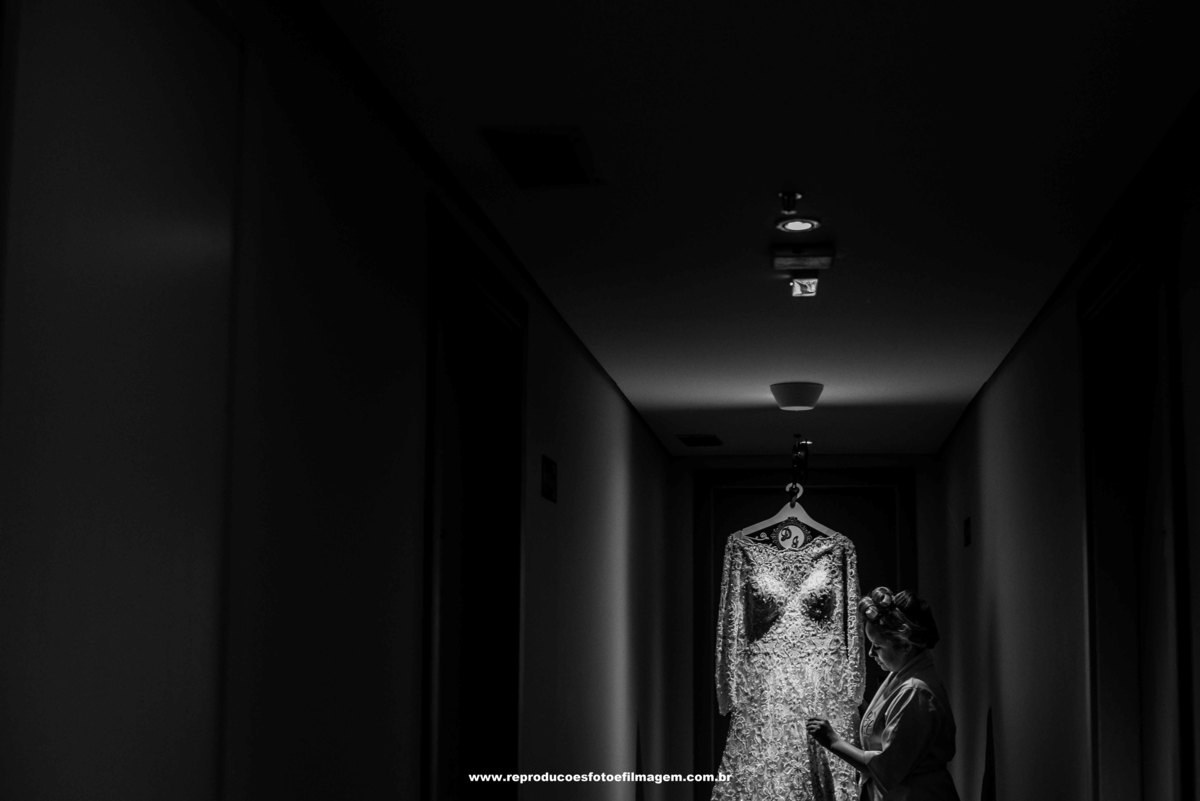 Noiva no hotel
