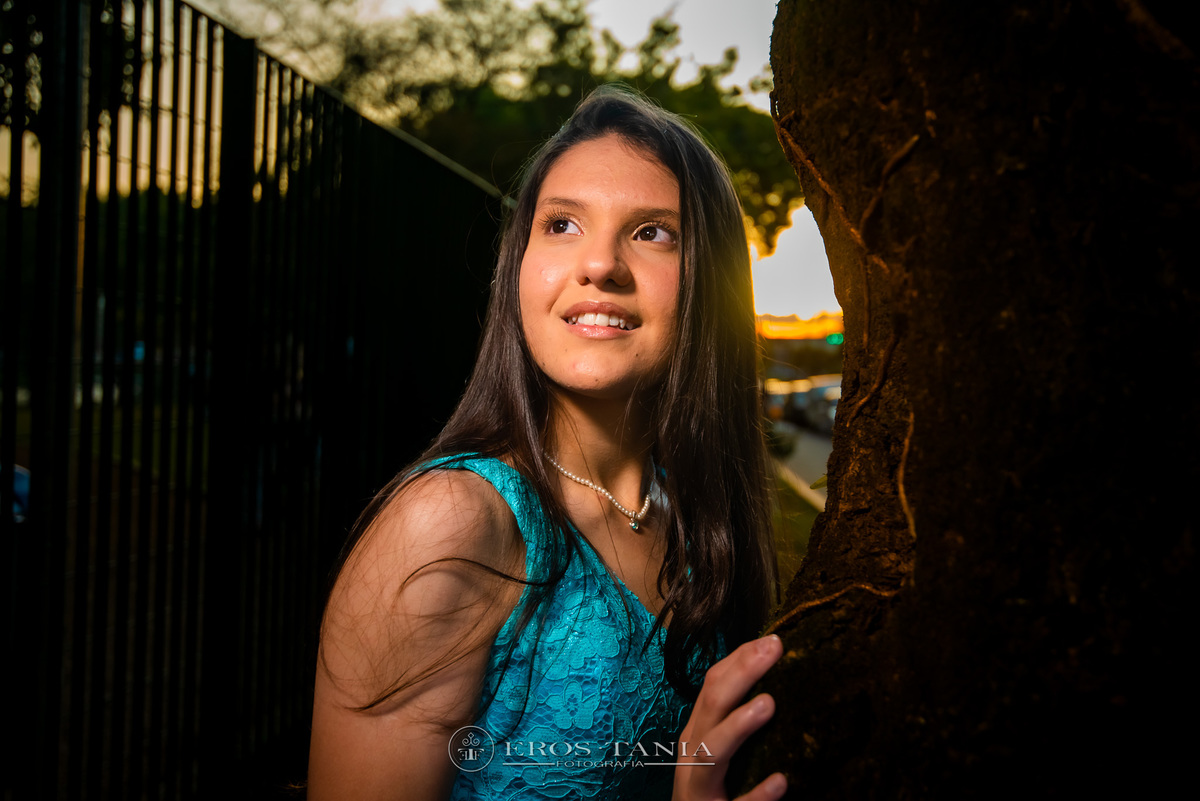 fotografia de debutante