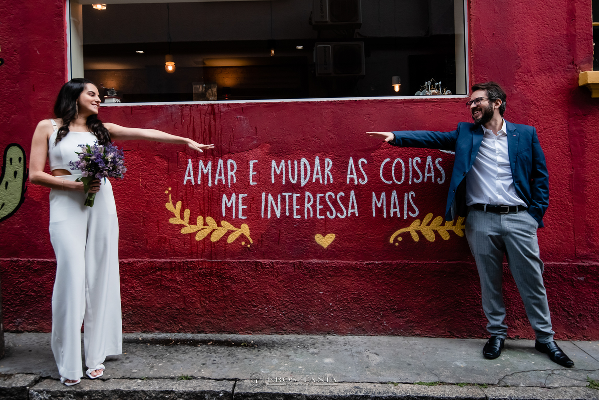 ensaio fotografico pós casamento civil- resturante 2 terezas