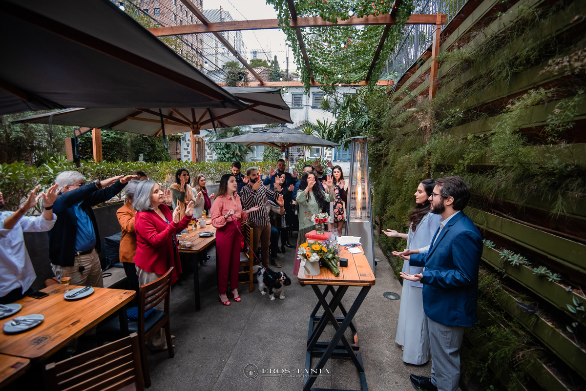 fotos de casamento intimista- restaurante 2 terezas