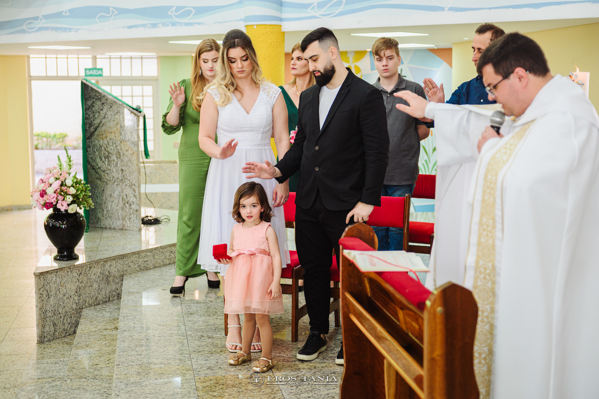 fotos de cerimonia de  batizado