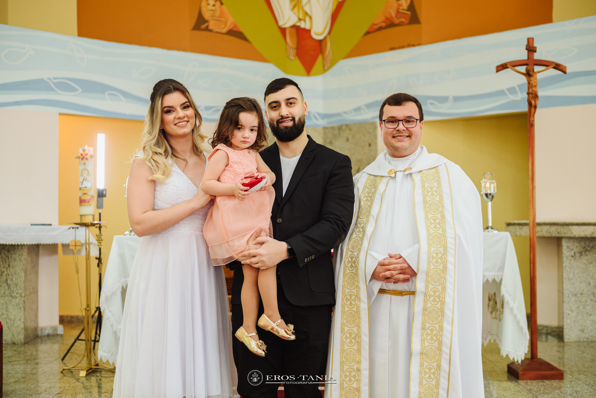 cerimonia de batismo