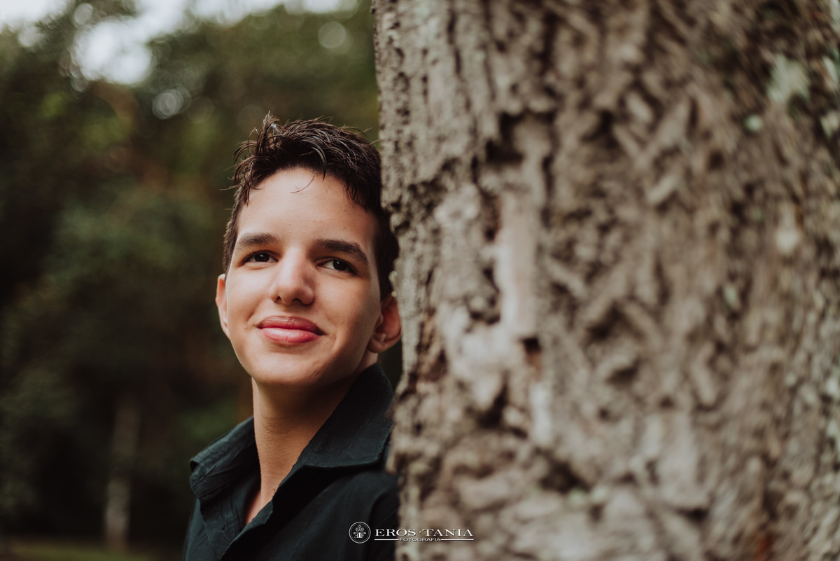 ensaio de 15 anos no Botanico