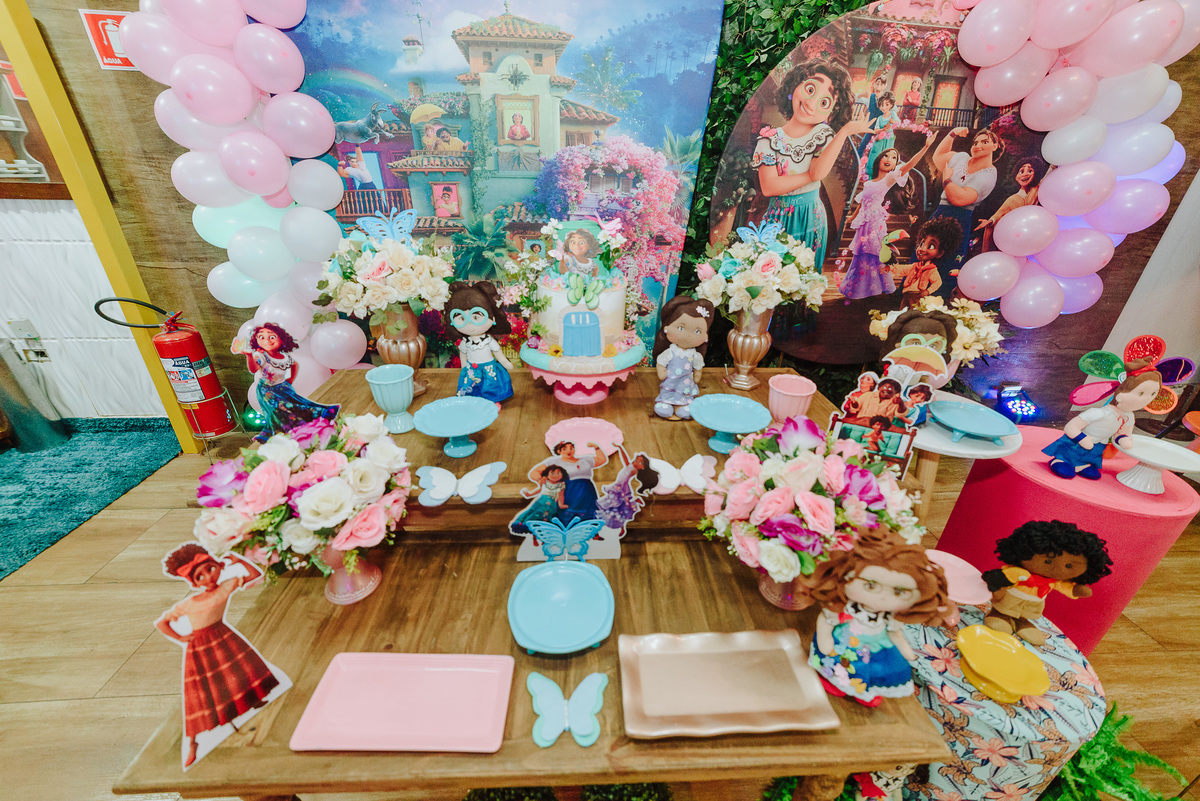decoração de festa de menina