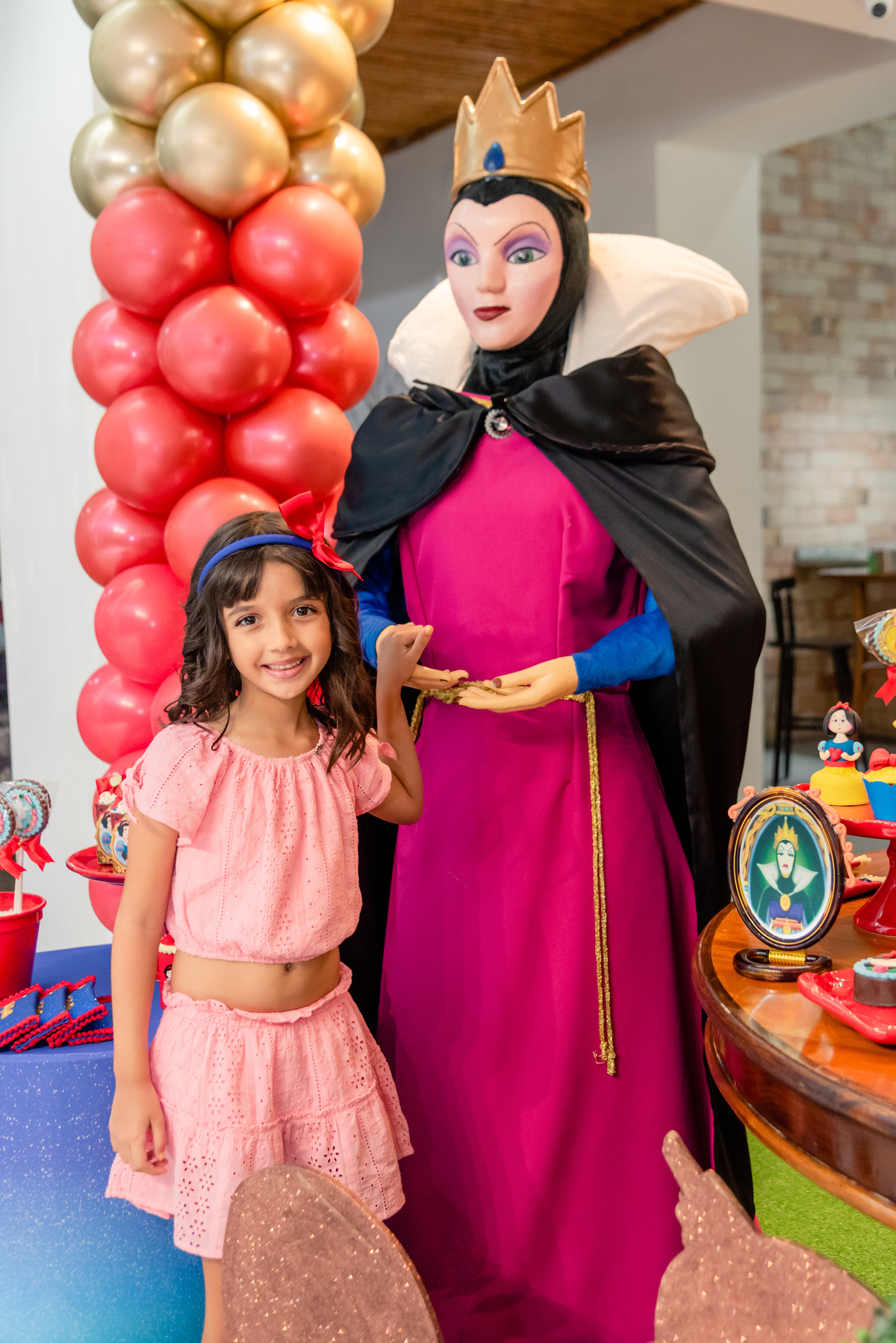 decoração branca de neve