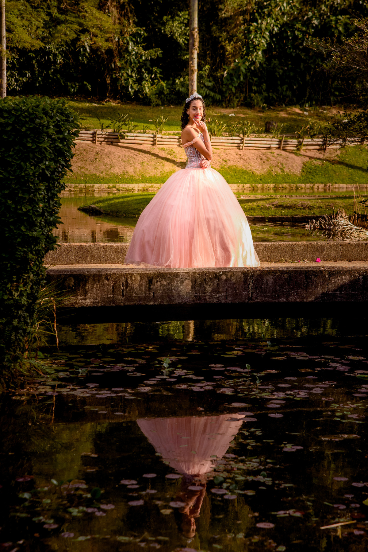 sessão de fotos de 15 anos