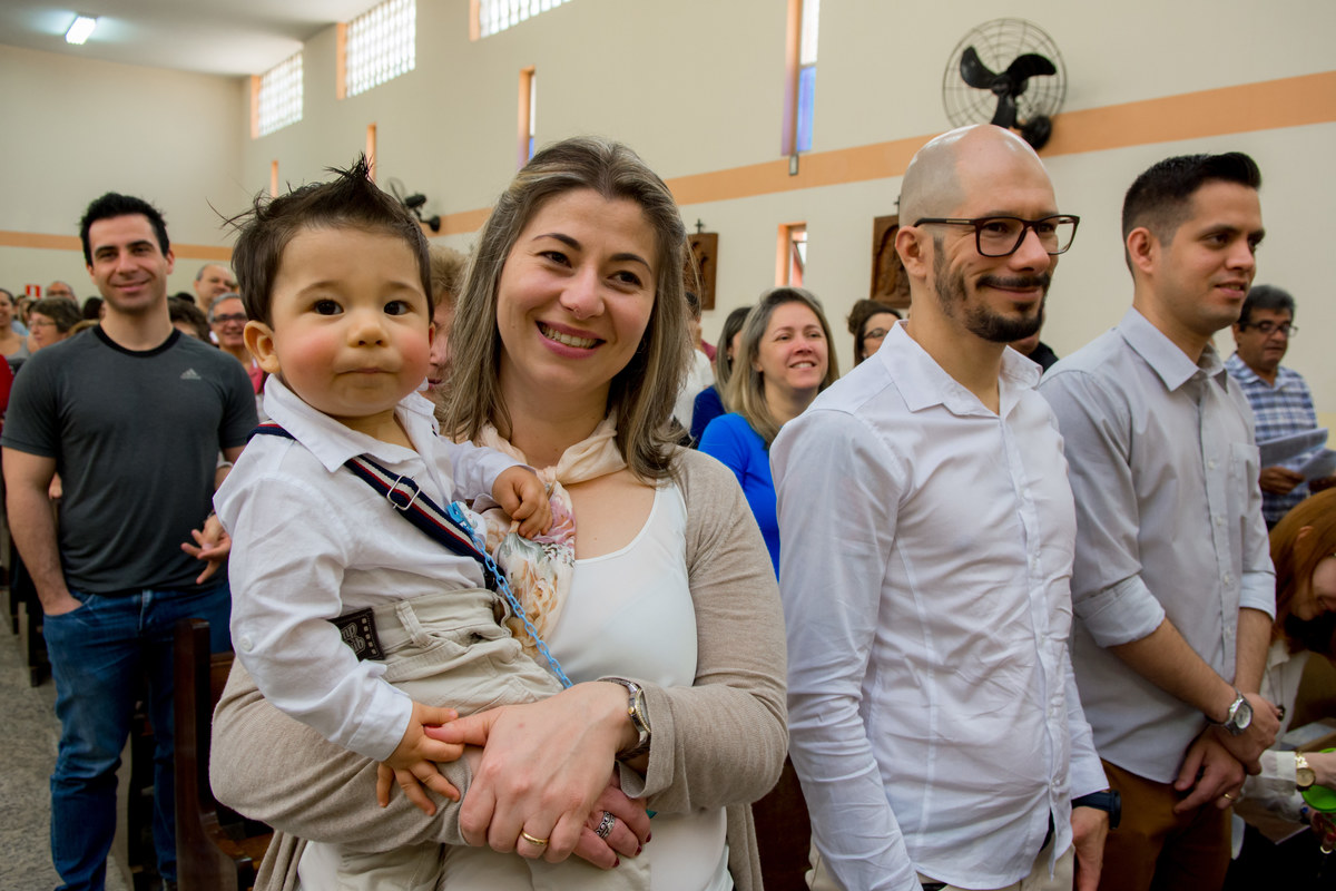 cerimonia de batismo