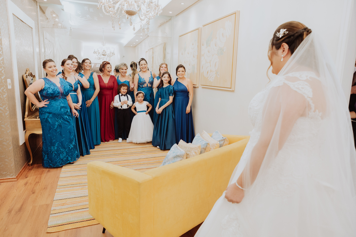 foto das madrinhas da noiva
