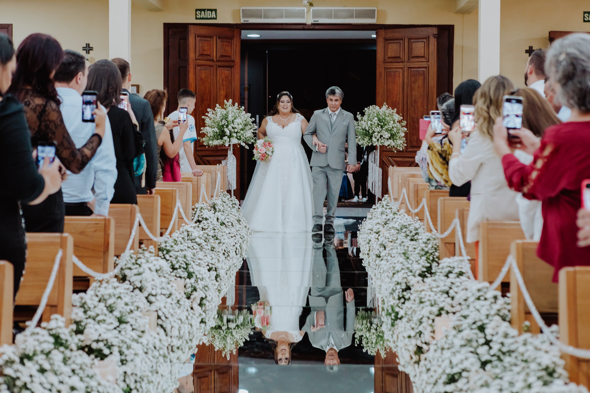 foto da entrada da noiva
