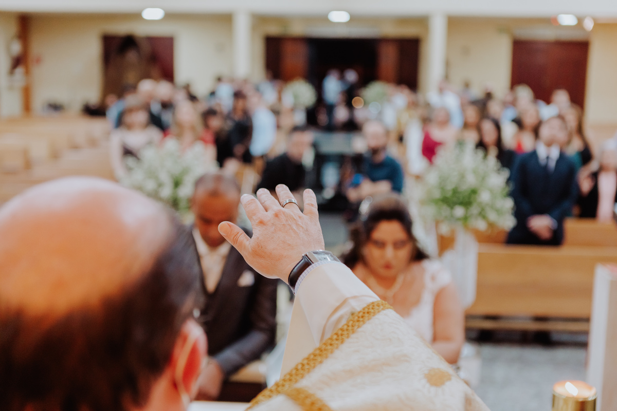 foto de casamento- Paróquia Nossa Senhora de Fátima