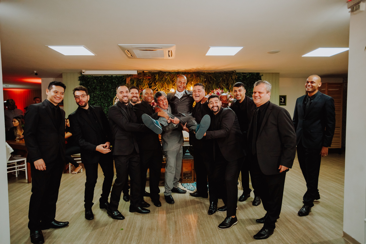 fotografia dos padrinhos de casamento