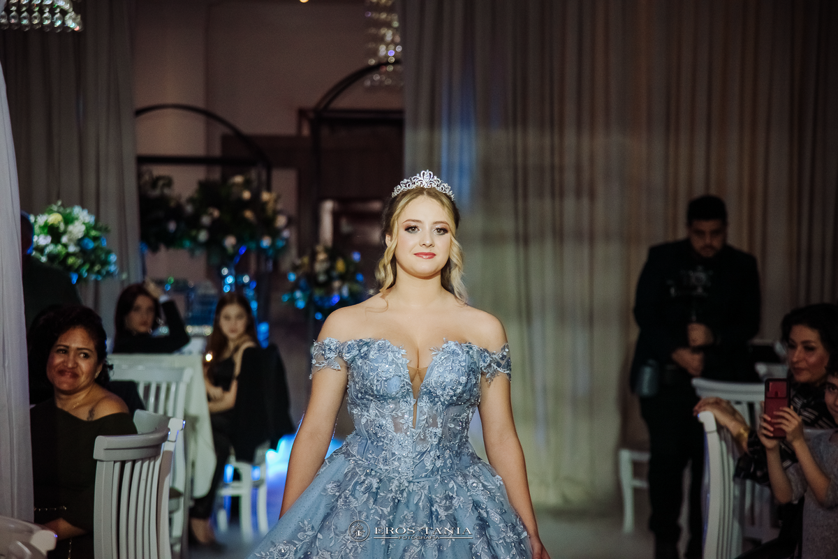 vestido de debutante