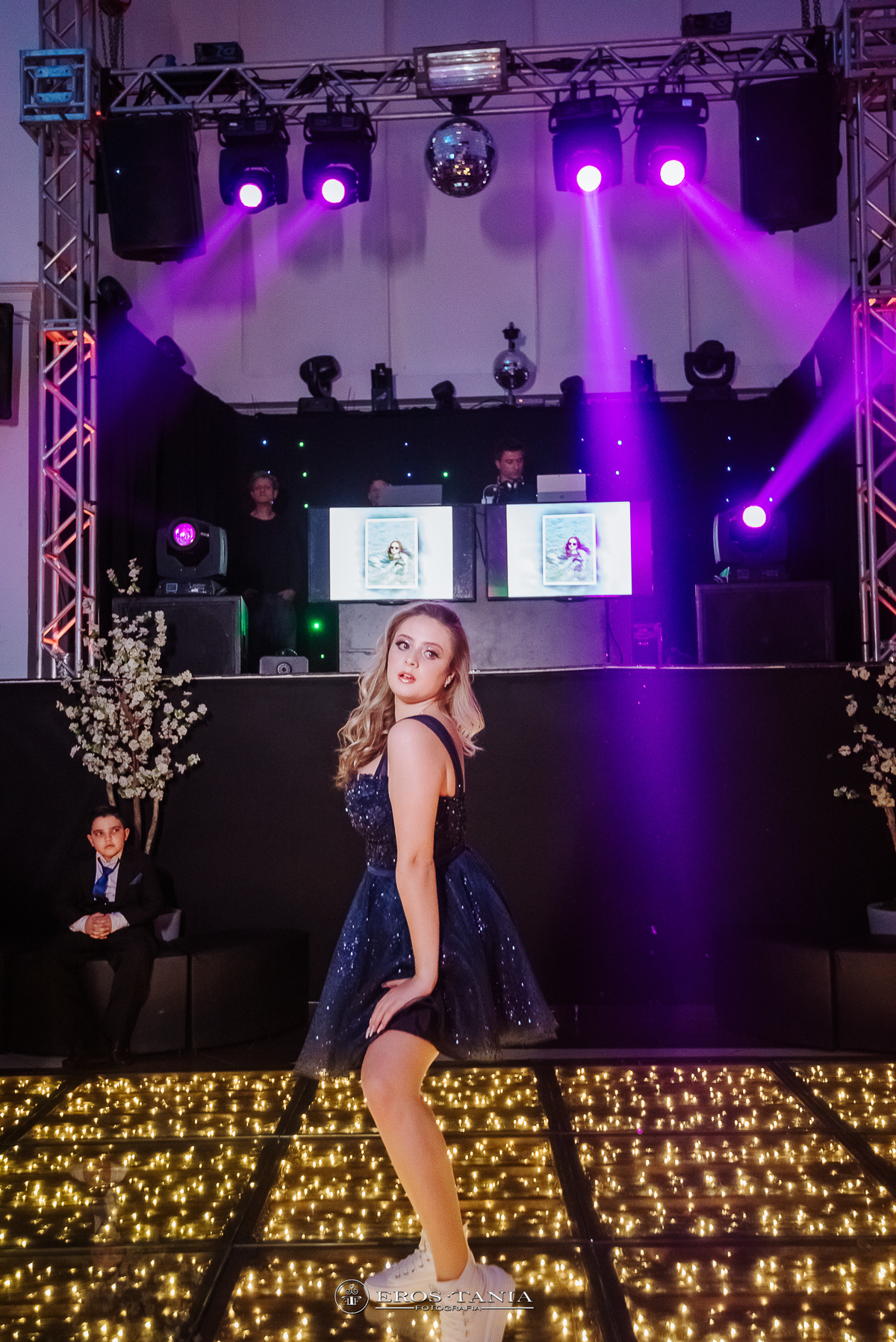 abertura de balada de debutante