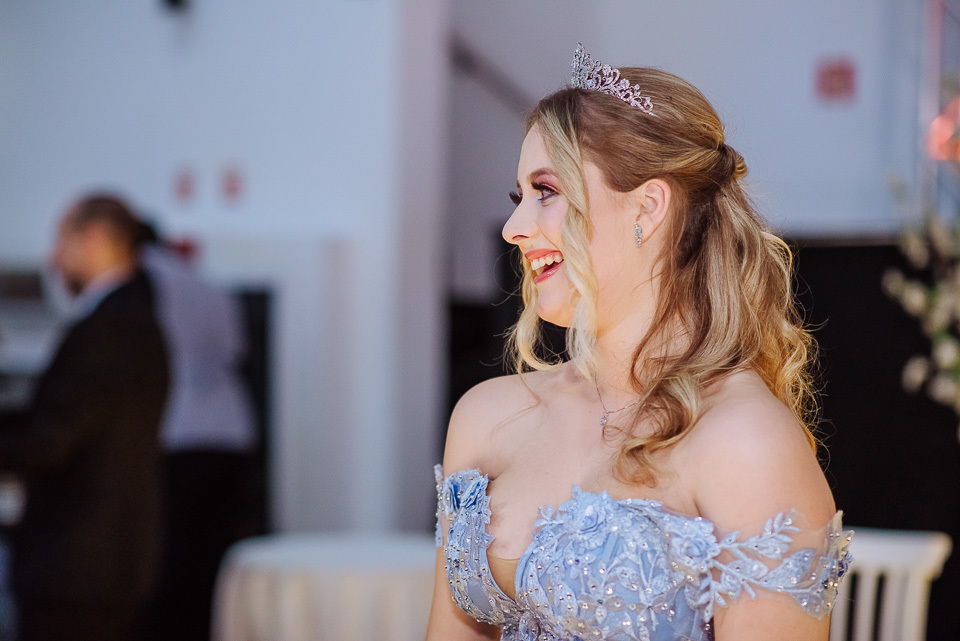 vestido de debutante