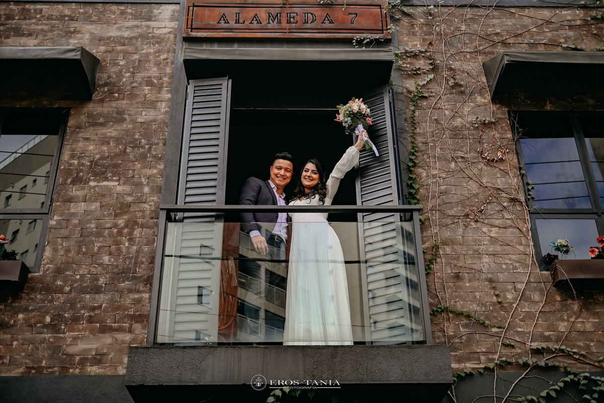 ensaio dos noivos em São Caetano do Sul