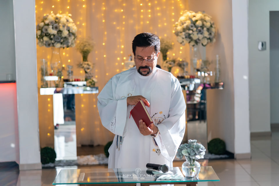 cerimonia de bodas de prata