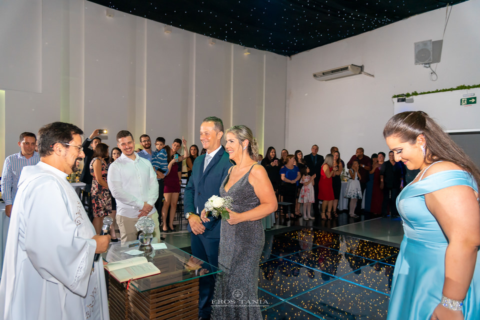 cerimonia de bodas de prata