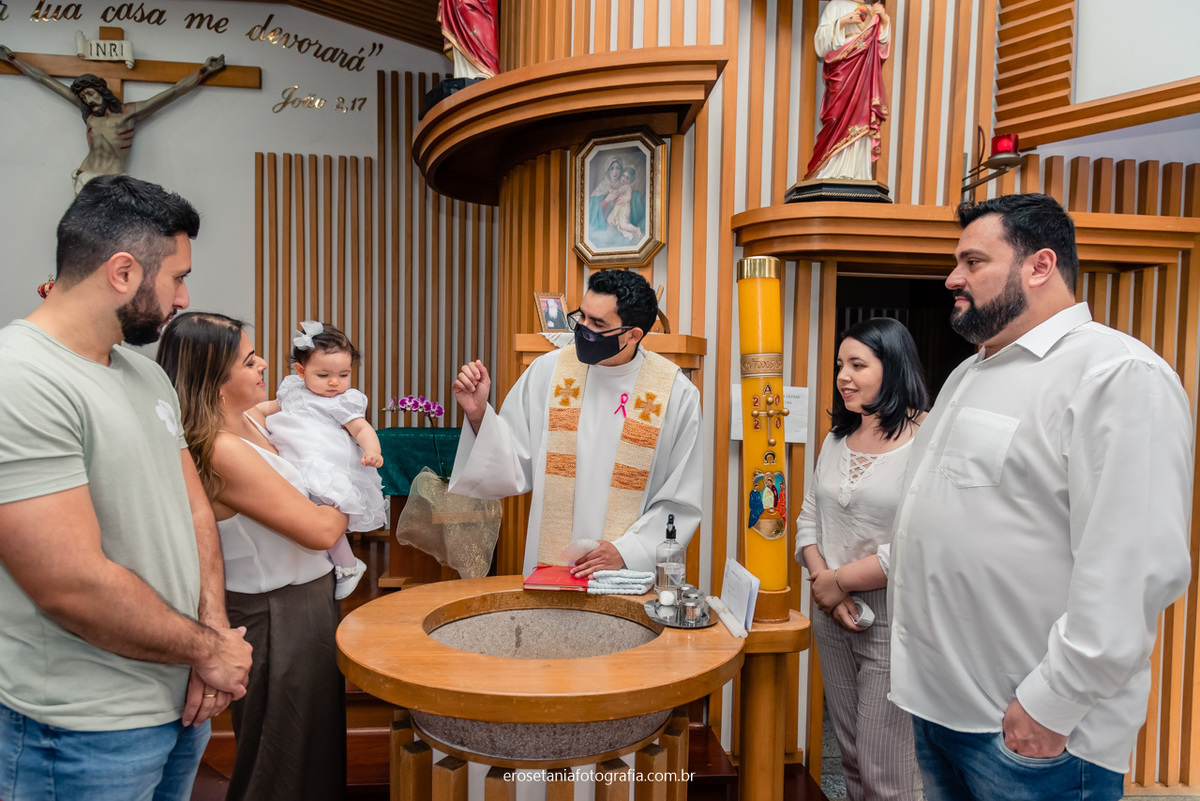 fotografia de batizado