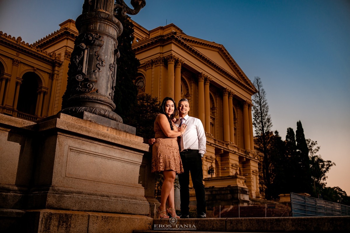 ensaio casal museu do ipiranga