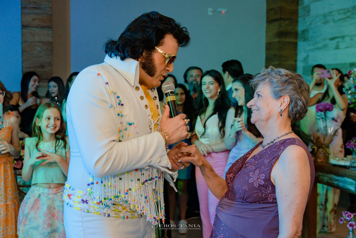 elvis cover festa aniversario