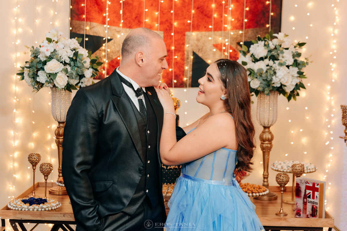 fotografia de debutante