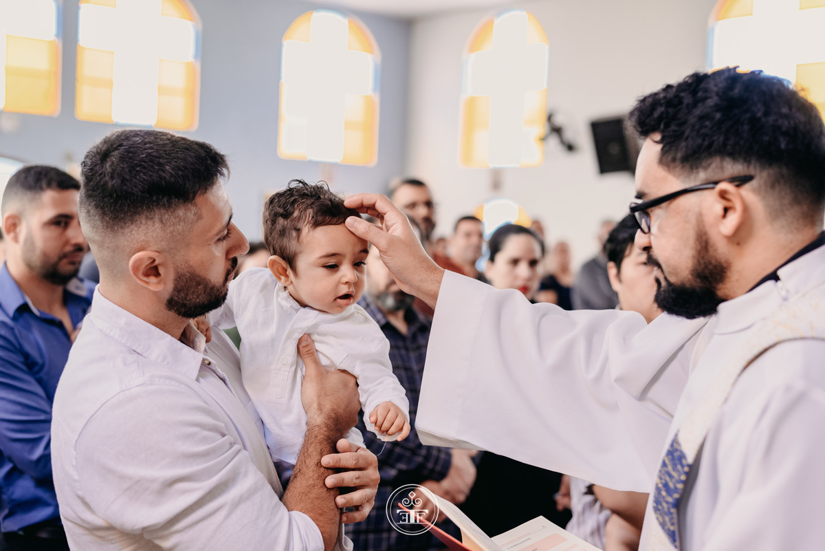 fotografia de batizado