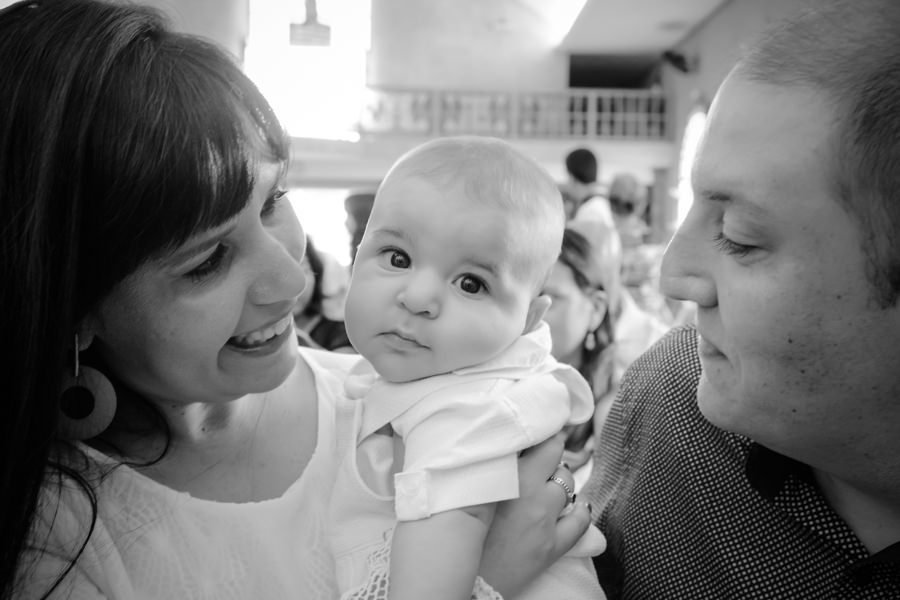 foto de batizado criança