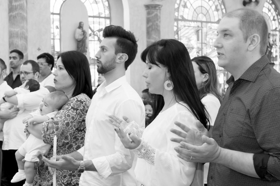 cerimonia de batizado