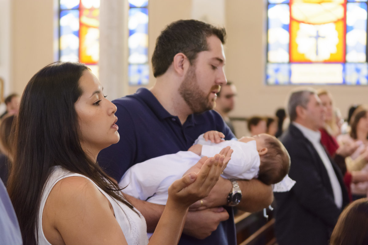 cerimonia de batizado
