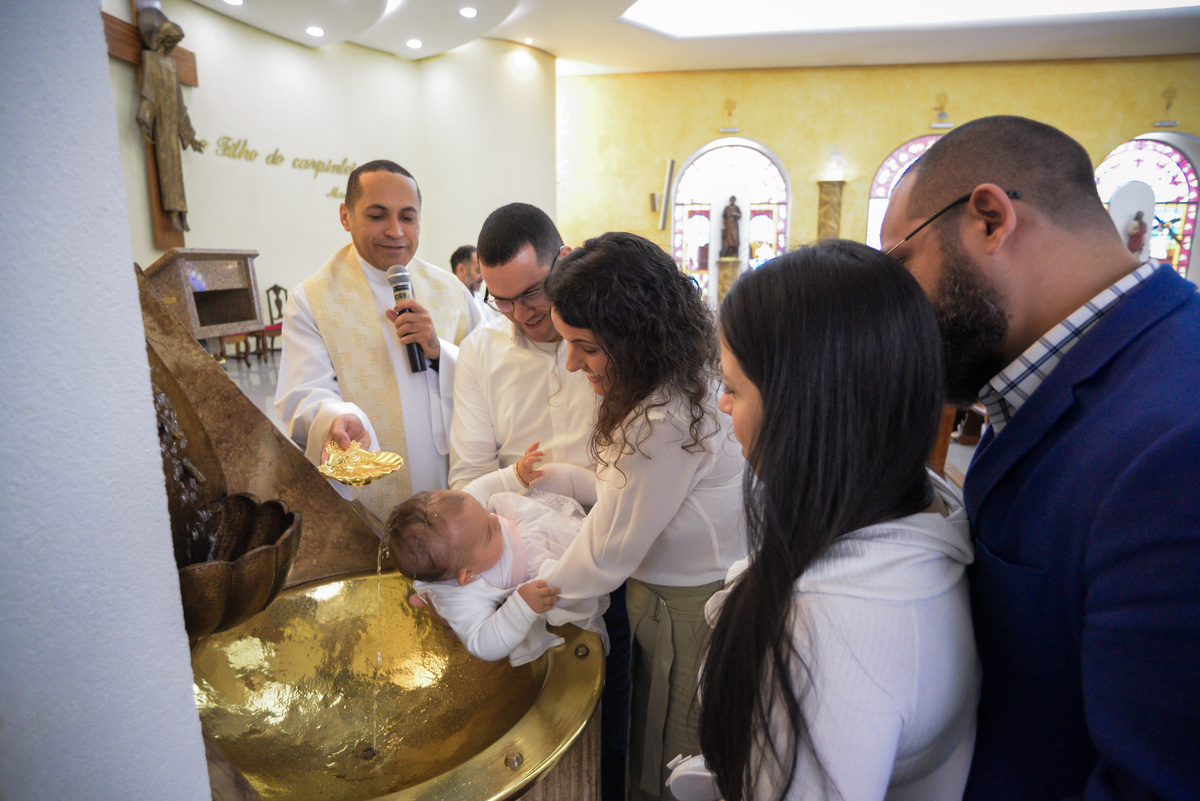 fotografia de batizado