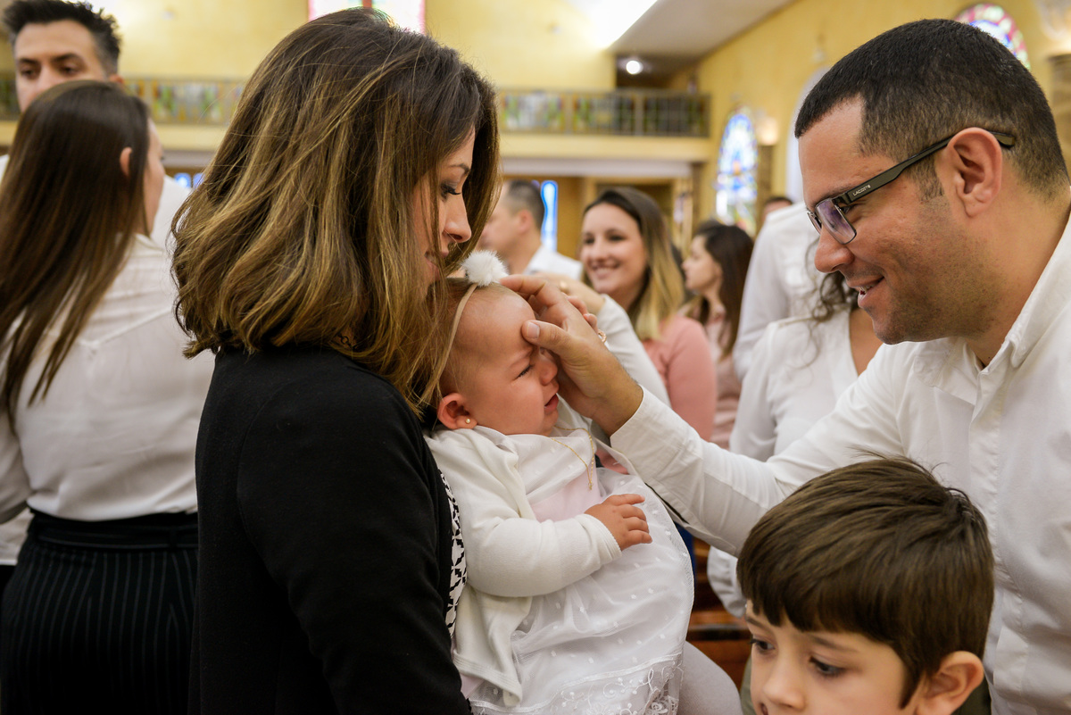 fotografia de batizado