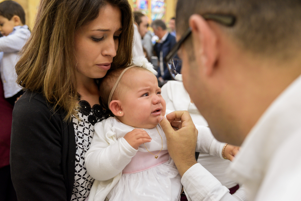 fotografia de batizado