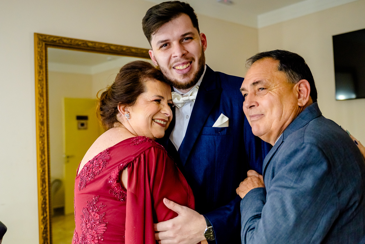 foto de making of noivo