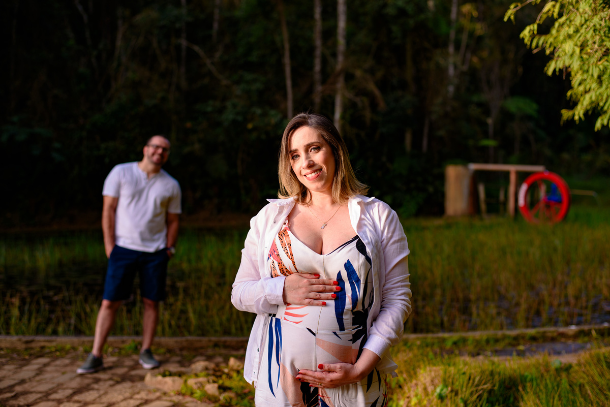 sessão de fotos gestante