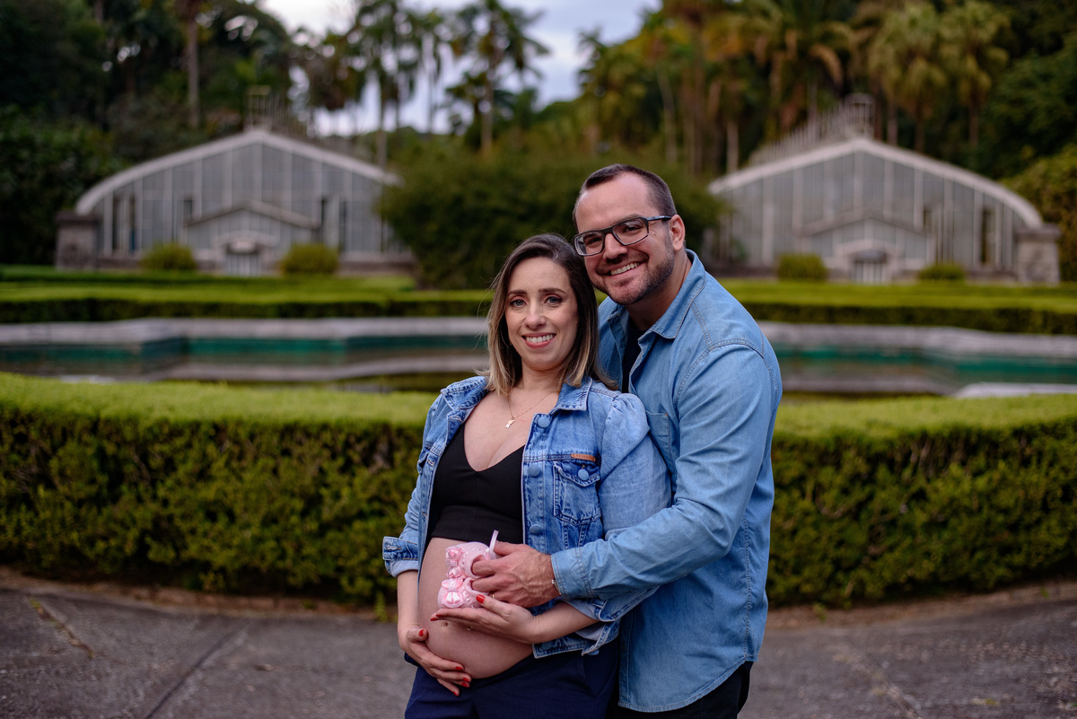 ensaio gestante jardim botanico