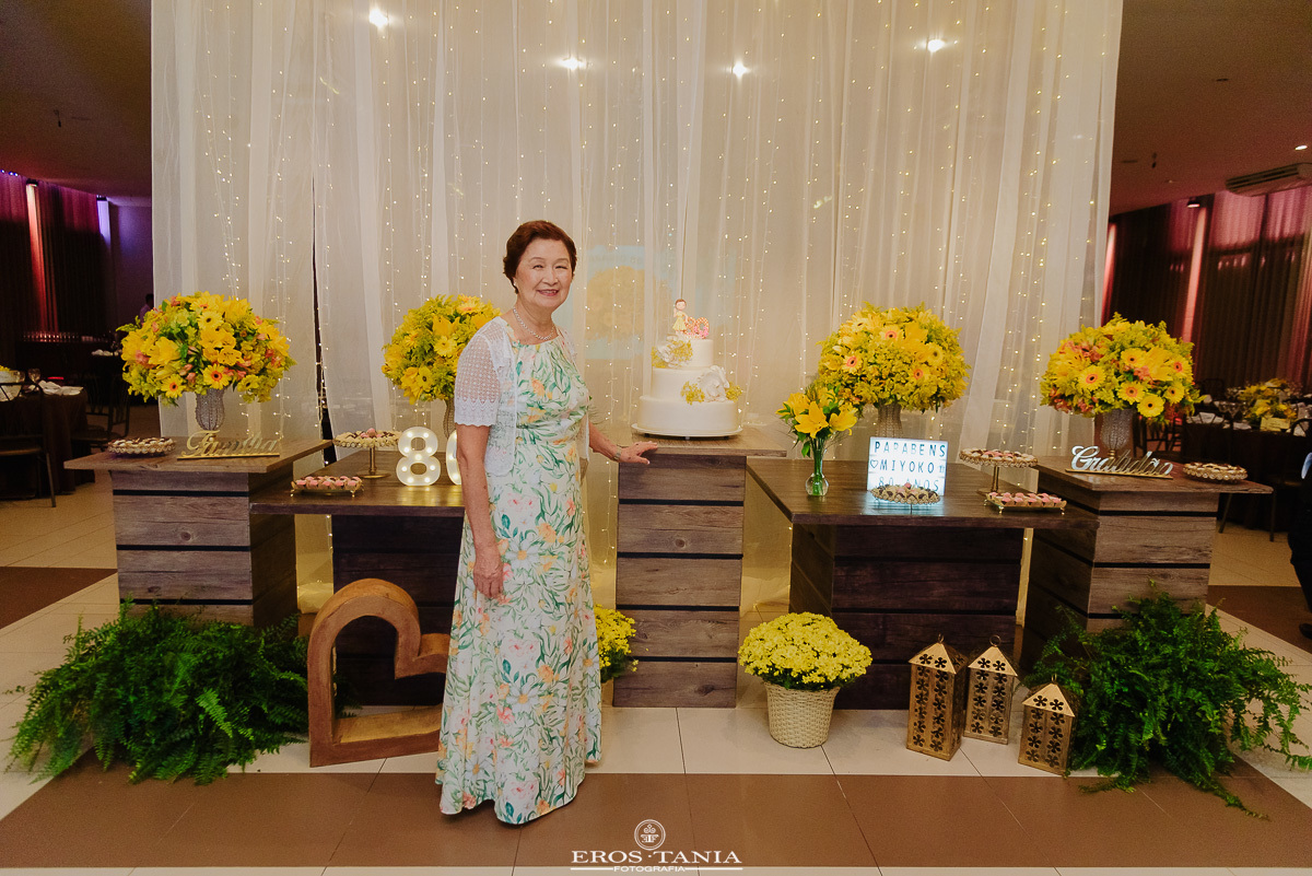 foto de  aniversario de 80 anos