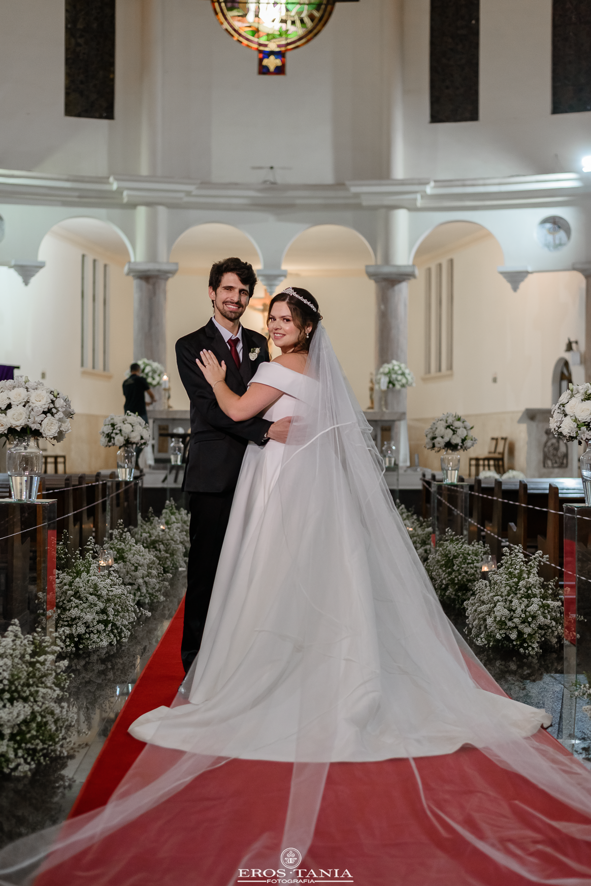 fotografia dos noivos